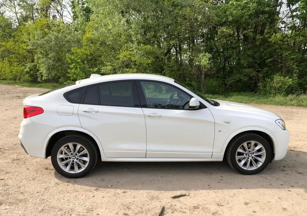 BMW X4 cena 134000 przebieg: 42850, rok produkcji 2017 z Wrocław małe 121